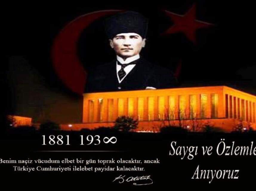 SAYGIYLA ANIYORUZ